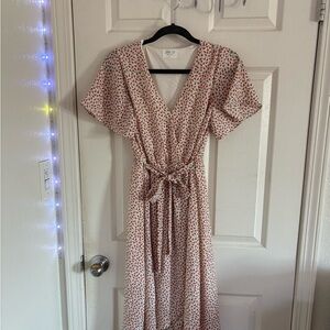 Floral V-Neck Dress